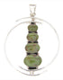 Southwest Turquoise Silver Pendant PS60406